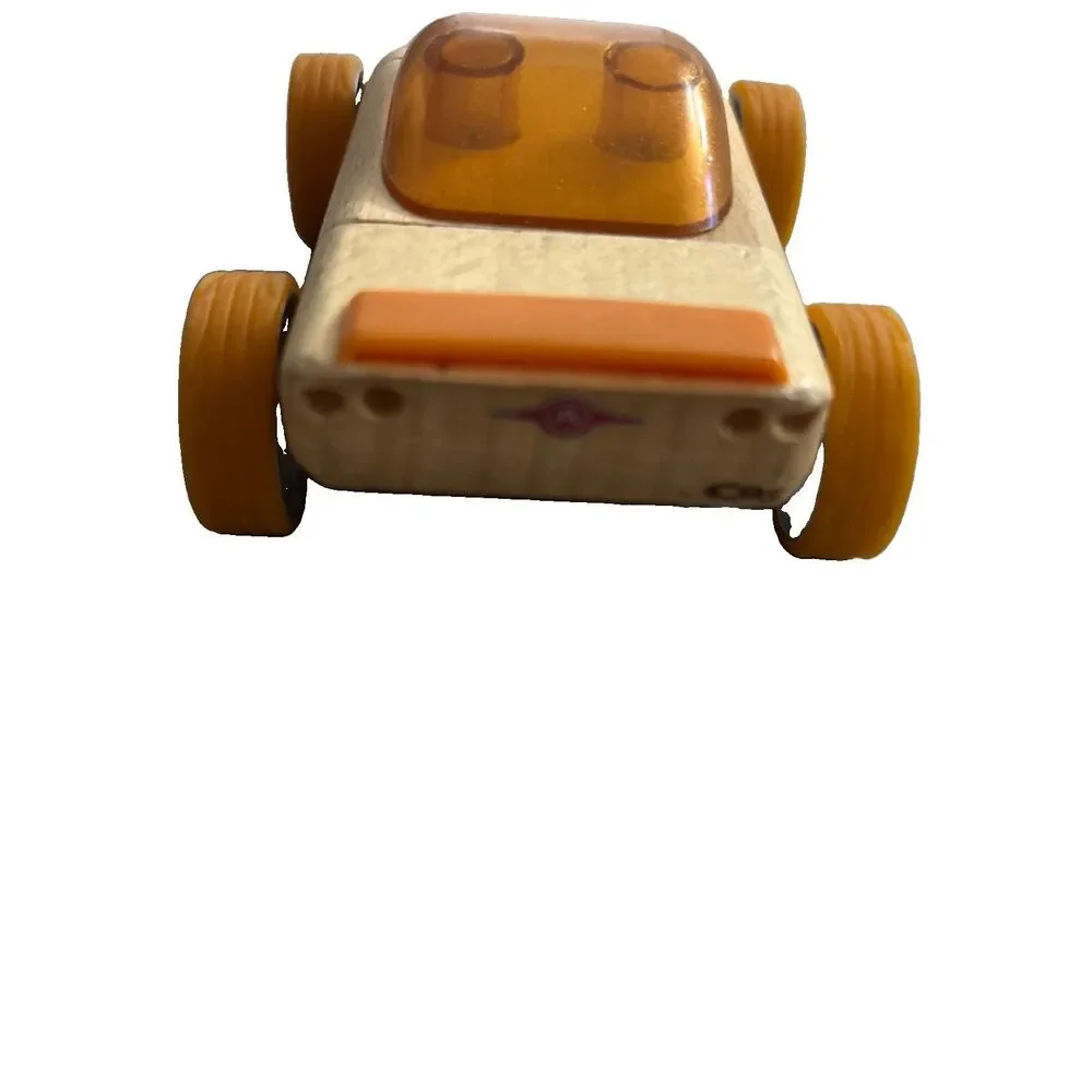 Automoblox by Calello Wooden Toy Car Authentic C9s Vehicle Gold